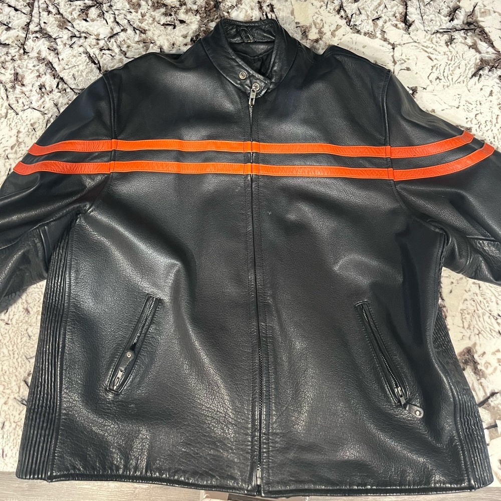 Men’s Custom 3X leather jacket